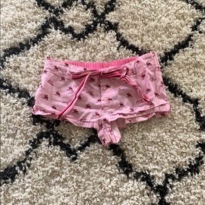 Victoria Secret Pink Pajama Shorts -  size XS